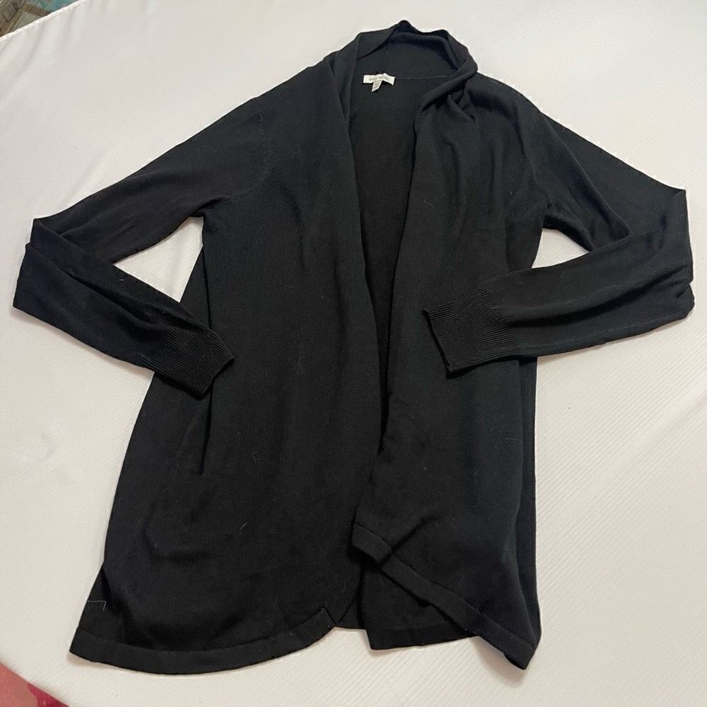 Ella Moss Black Cardigan Sweater Size Medium